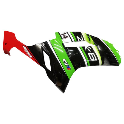 2007-2008 Kawasaki ZX6R 636 Fairing Kit Bodywork Plastic ABS