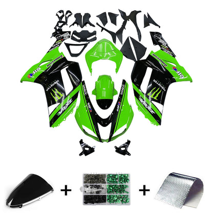2007-2008 Kawasaki ZX6R 636 Fairing Kit Bodywork Plastic ABS