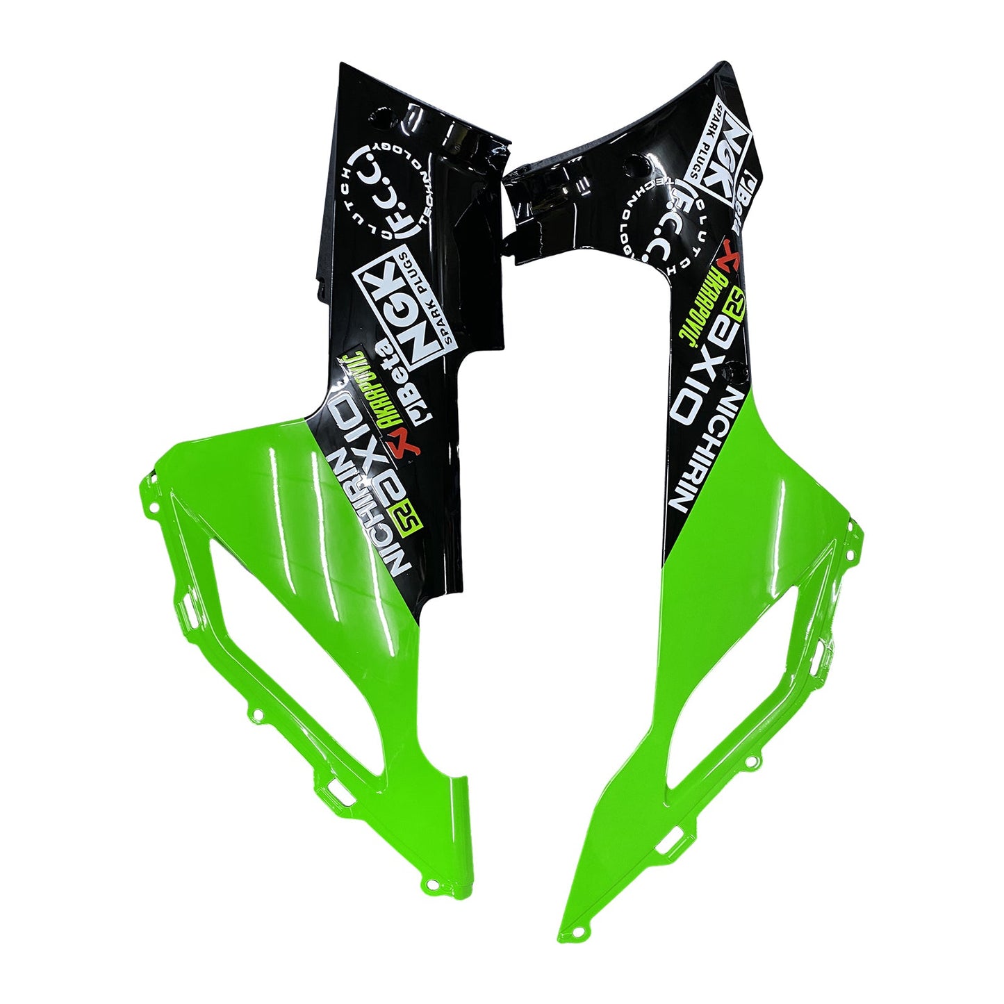 2007-2008 Kawasaki ZX6R 636 Fairing Kit Bodywork Plastic ABS