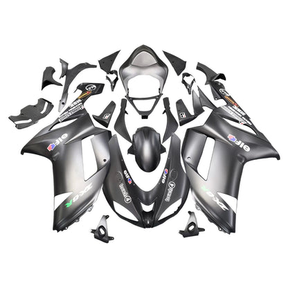 2007-2008 Kawasaki ZX6R 636 Fairing Kit Bodywork Plastic ABS