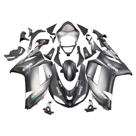 2007-2008 Kawasaki ZX6R 636 Fairing Kit Bodywork Plastic ABS