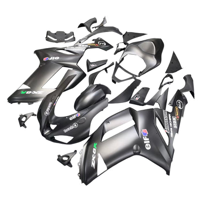 2007-2008 Kawasaki ZX6R 636 Fairing Kit Bodywork Plastic ABS