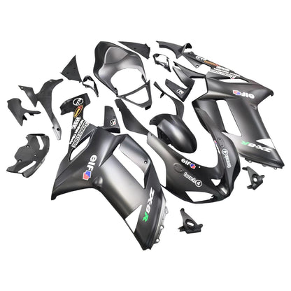 2007-2008 Kawasaki ZX6R 636 Fairing Kit Bodywork Plastic ABS