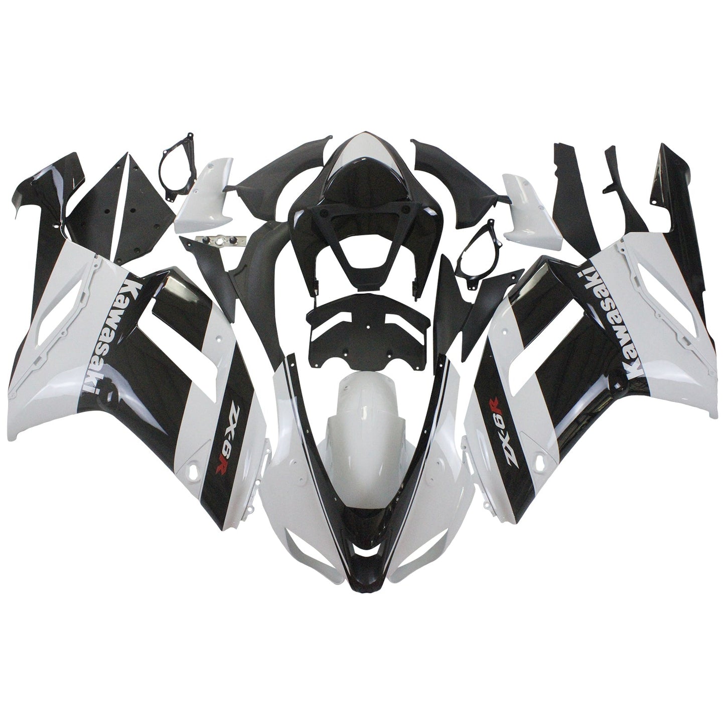 2007-2008 Fairing Kit For Kawasaki ZX6R 636 Generic