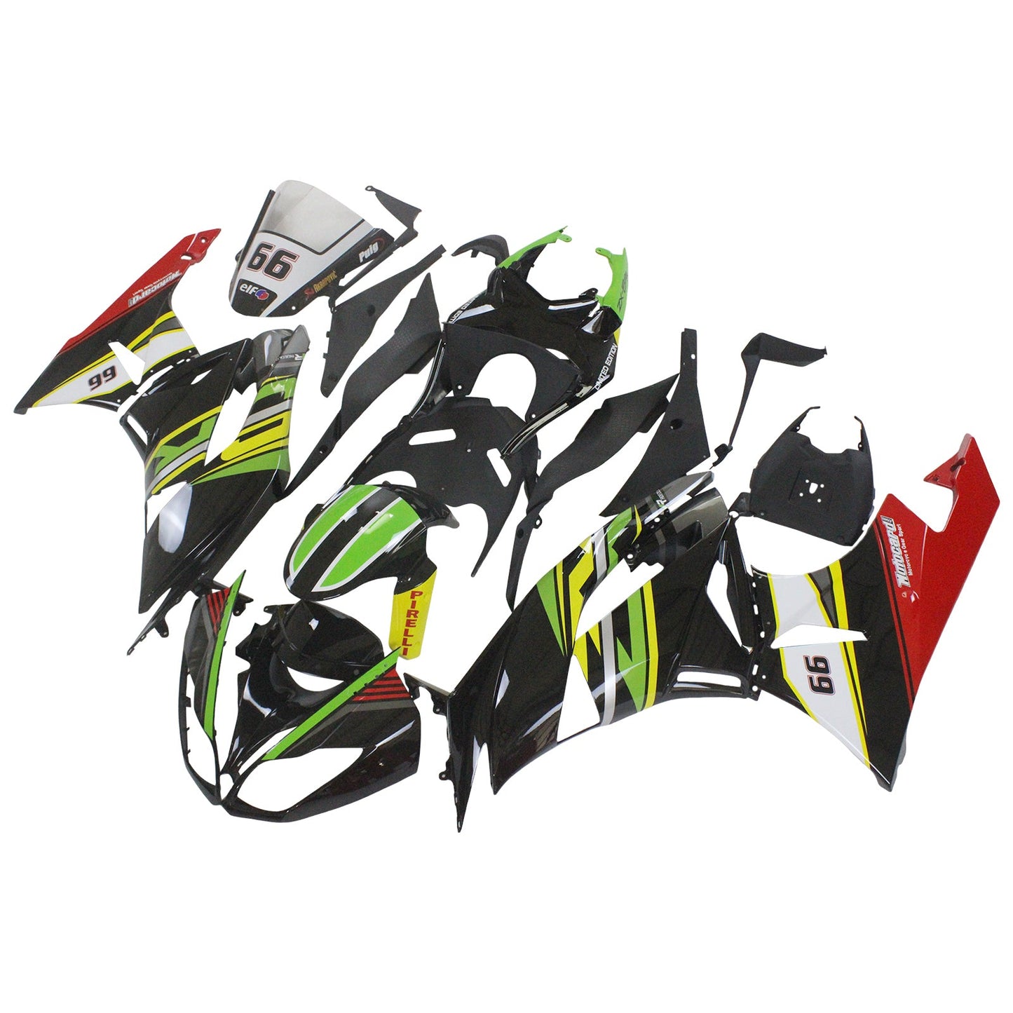 2009-2012 Fairing Kit For Kawasaki ZX6R 636 Generic