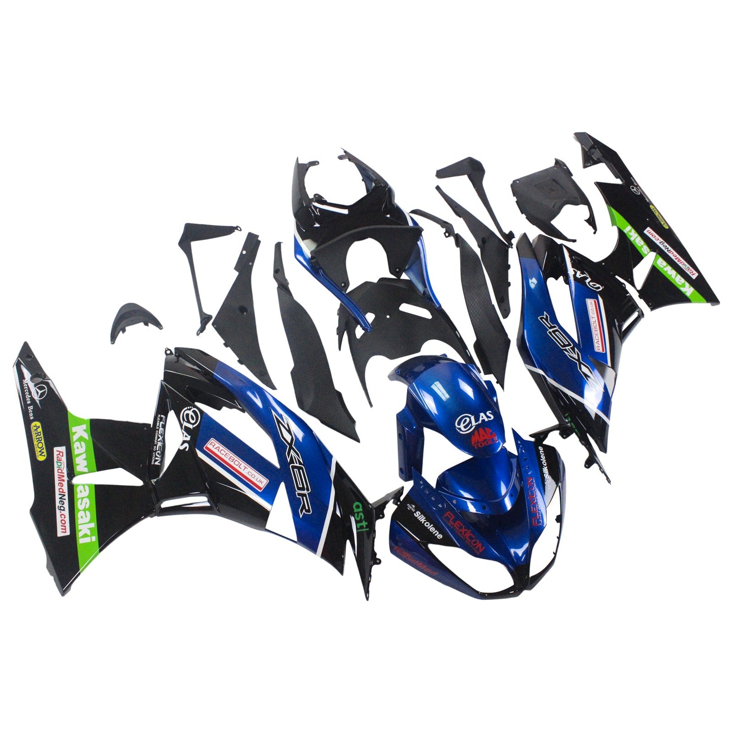 2009-2012 Fairing Kit For Kawasaki ZX6R 636 Generic