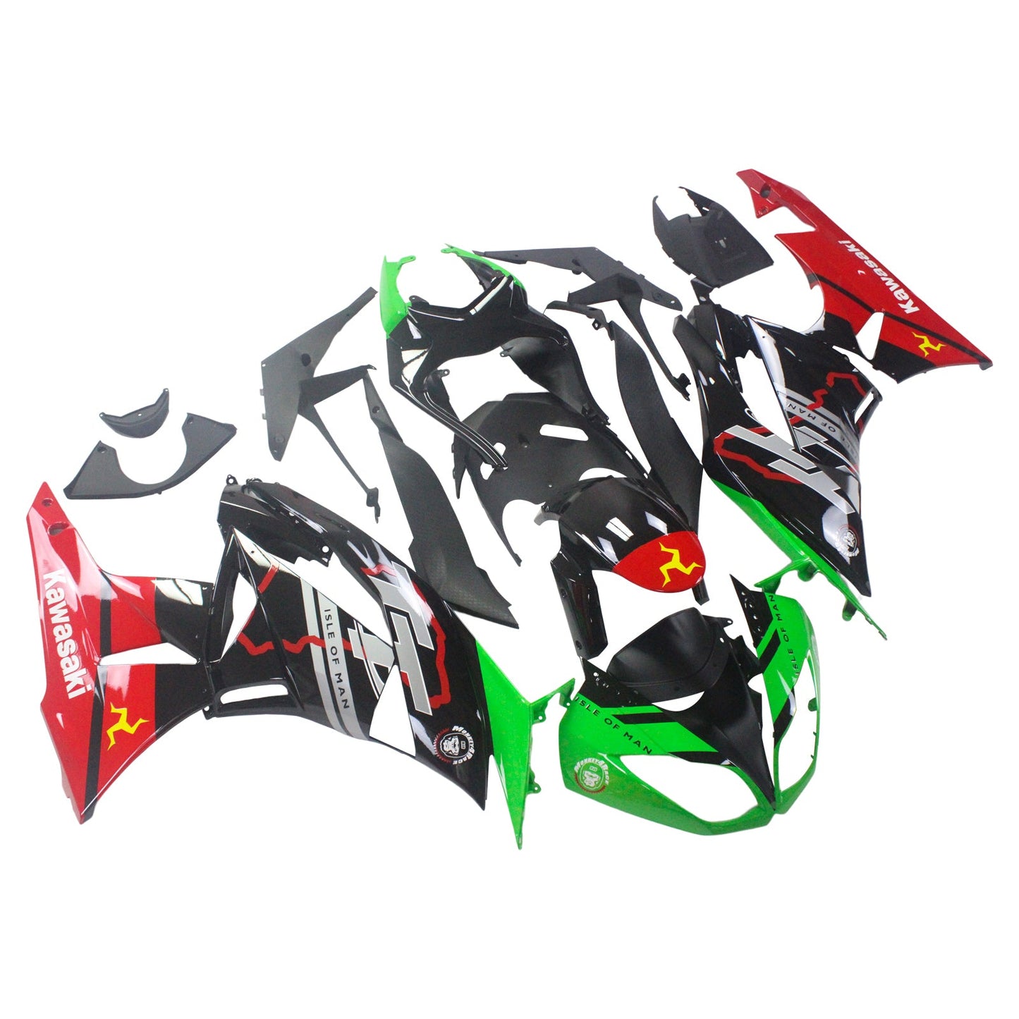 2009-2012 Fairing Kit For Kawasaki ZX6R 636 Generic