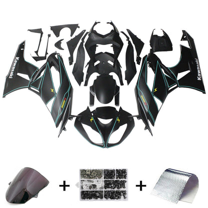 2009-2012 Kawasaki ZX6R 636 Fairing Kit Bodywork Plastic ABS