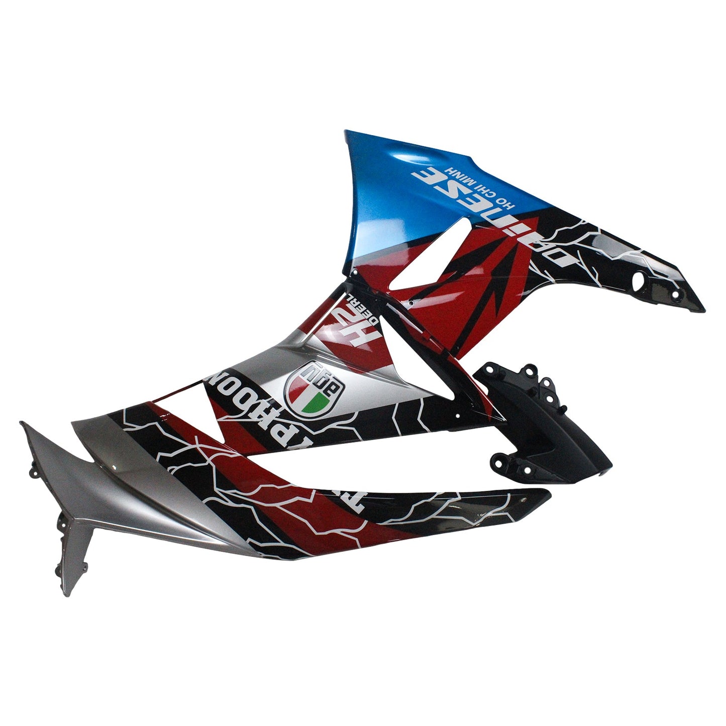 2009-2012 Kawasaki ZX6R 636 Fairing Kit Bodywork Plastic ABS