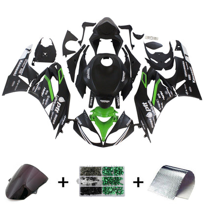 2009-2012 Kawasaki ZX6R 636 Fairing Kit Bodywork Plastic ABS