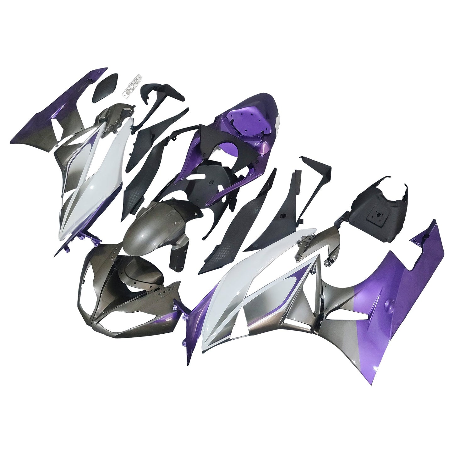 2009-2012 Kawasaki ZX6R 636 Fairing Kit Bodywork Plastic ABS