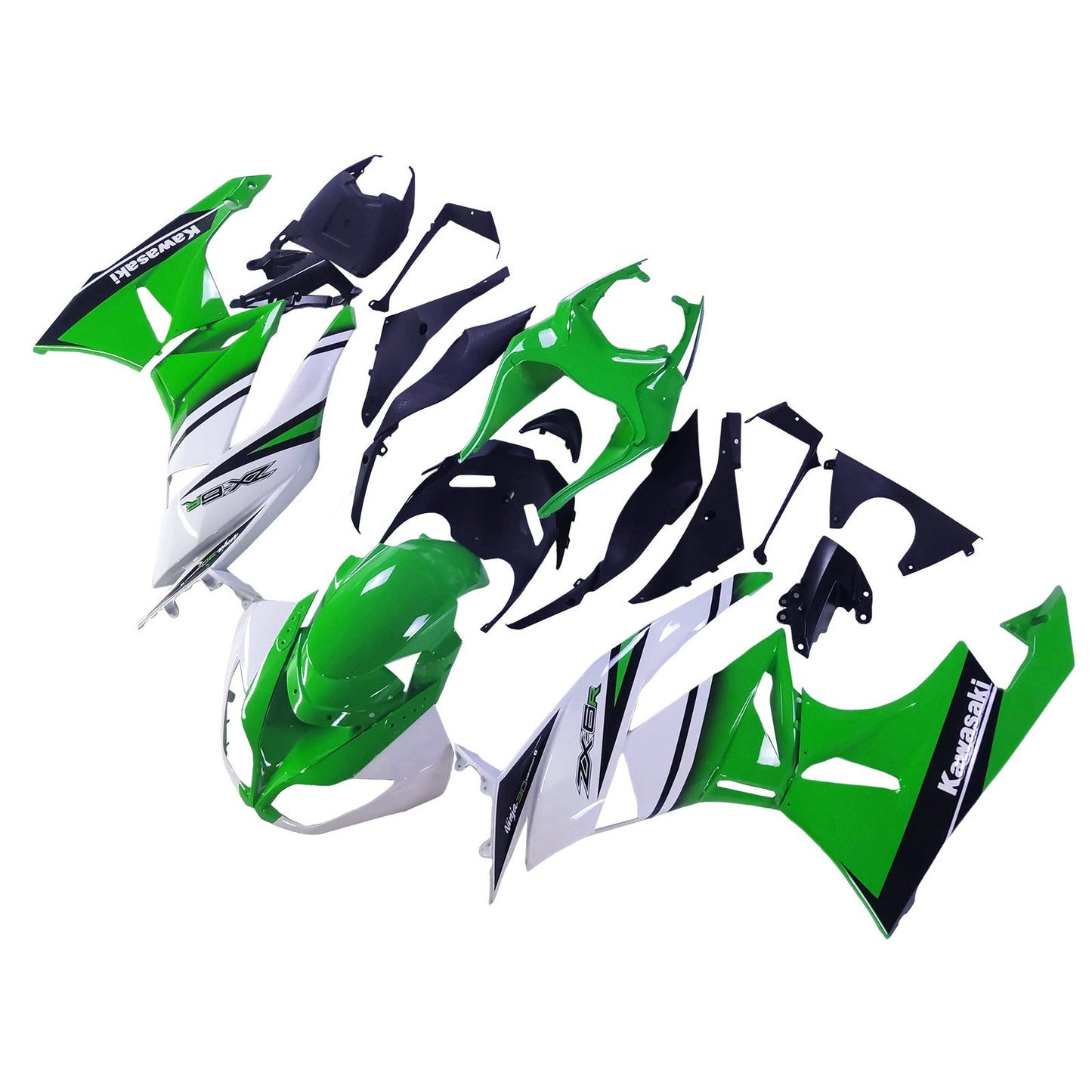 2009-2012 Kawasaki ZX6R 636 Fairing Kit Bodywork Plastic ABS