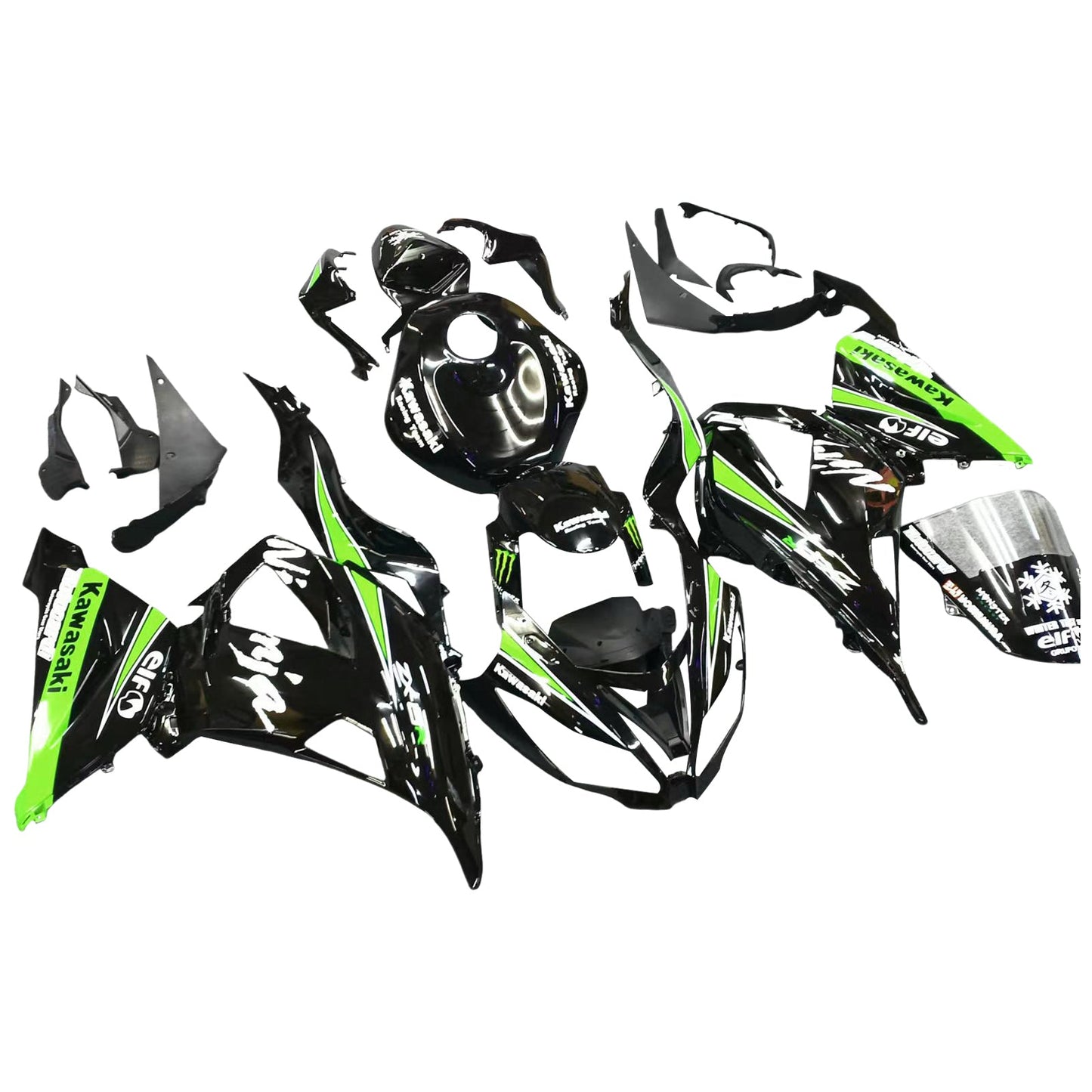 2013-2018 Kawasaki ZX6R 636 Fairing Kit Bodywork Plastic ABS
