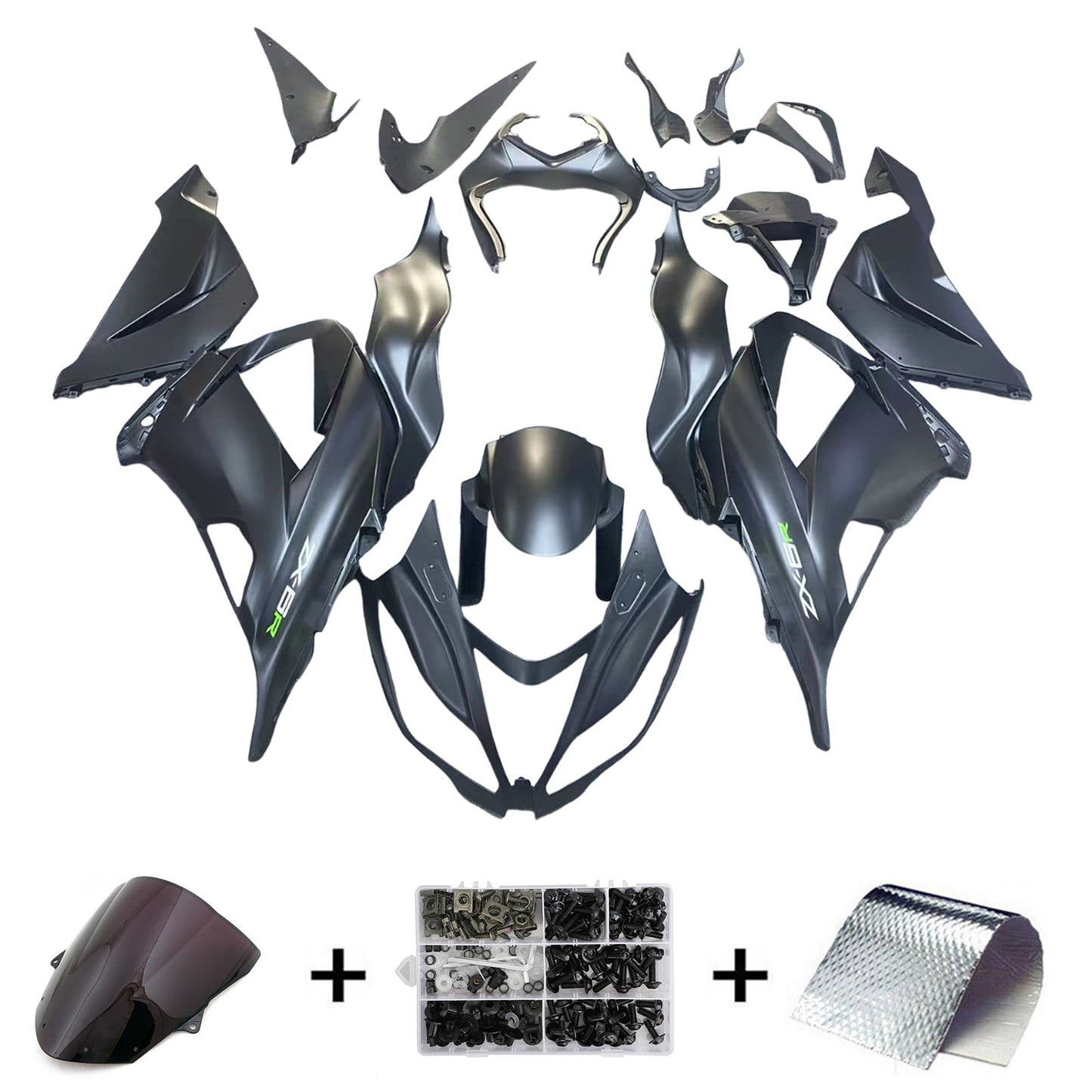 2013-2018 Kawasaki ZX6R 636 Fairing Kit Bodywork Plastic ABS