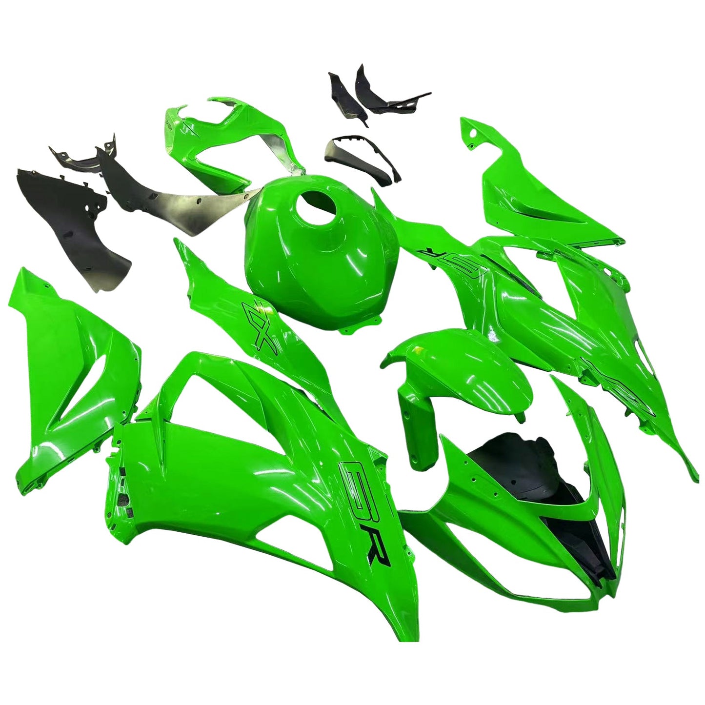 2013-2018 Kawasaki ZX6R 636 Fairing Kit Bodywork Plastic ABS
