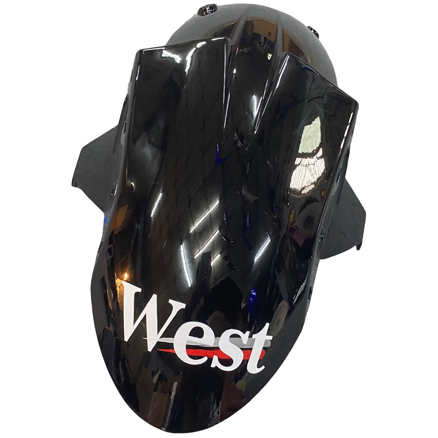 2004-2005 Fairings Kawasaki ZX 10R Black White West Ninja