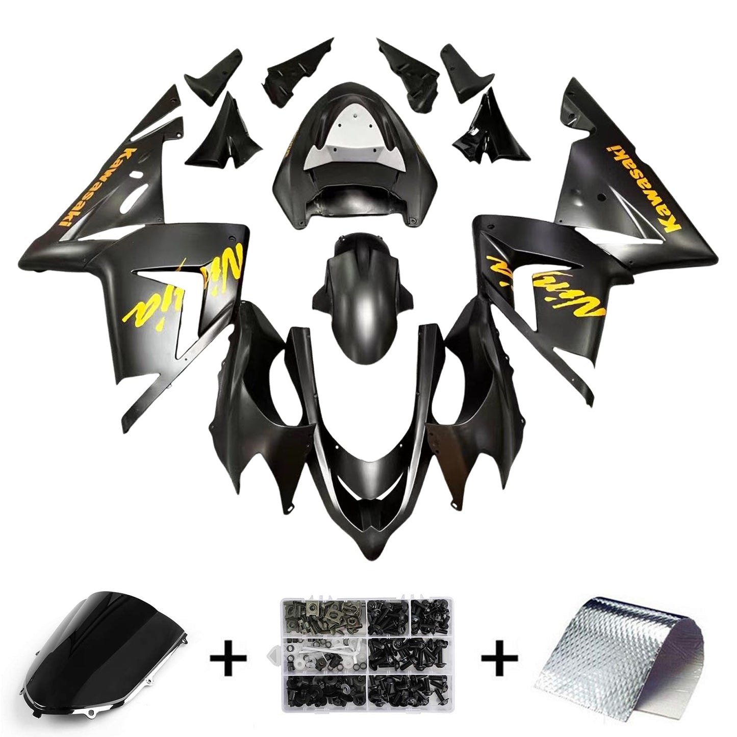 2004-2005 Fairing Kit For Kawasaki ZX10R Generic