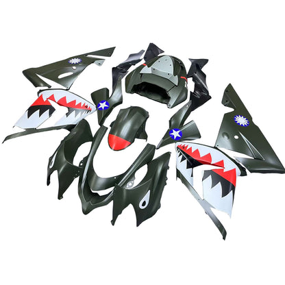 2004-2005 Kawasaki ZX10R Fairing Kit Bodywork Plastic ABS