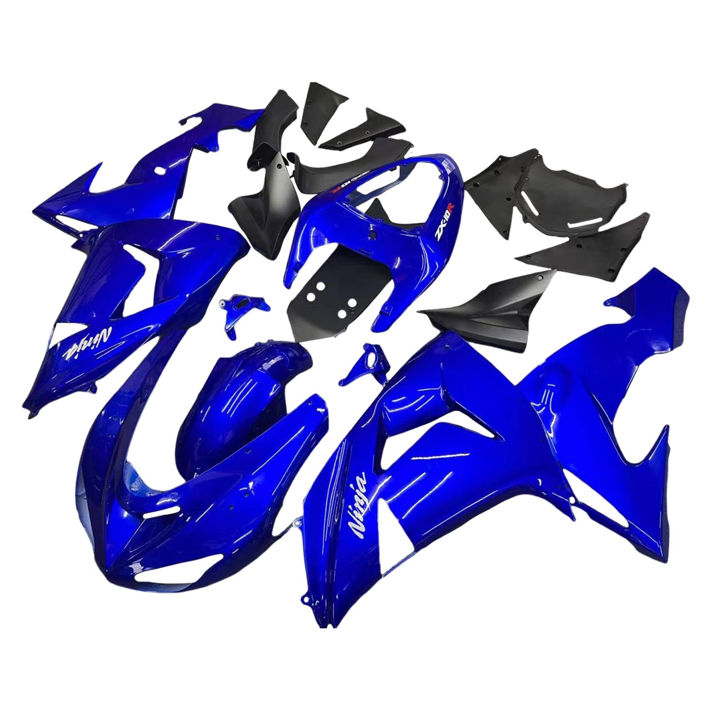2006-2007 Fairings Kawasaki ZX 10R Blue Ninja  Generic