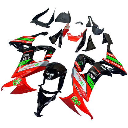 2008-2010 Kawasaki ZX10R Fairing Kit Bodywork Plastic ABS