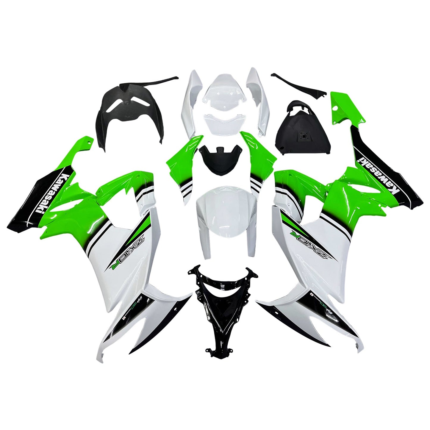 2008-2010 Kawasaki ZX10R Fairing Kit Bodywork Plastic ABS