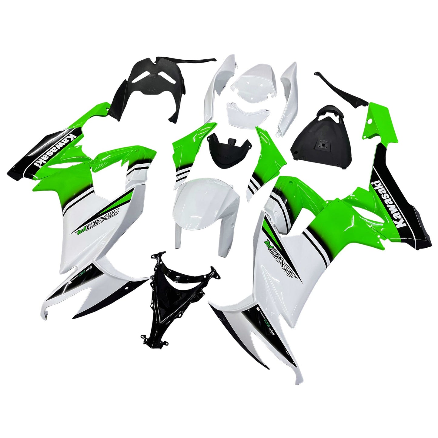 2008-2010 Kawasaki ZX10R Fairing Kit Bodywork Plastic ABS