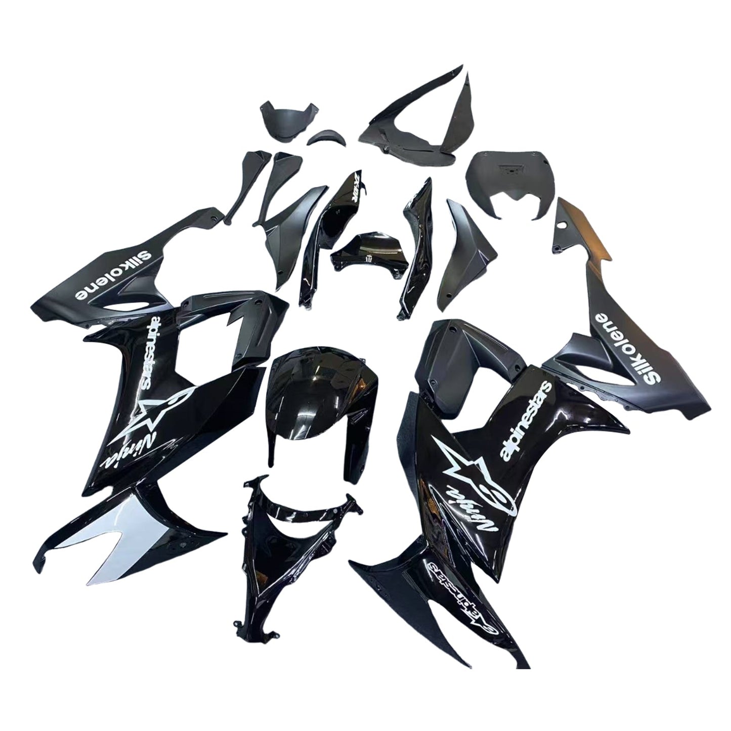 2008-2010 Kawasaki ZX10R Fairing Kit Bodywork Plastic ABS