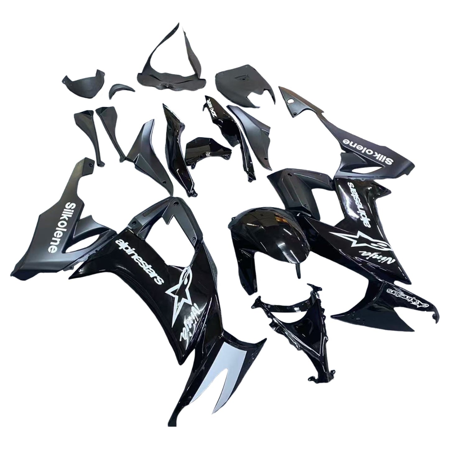 2008-2010 Kawasaki ZX10R Fairing Kit Bodywork Plastic ABS