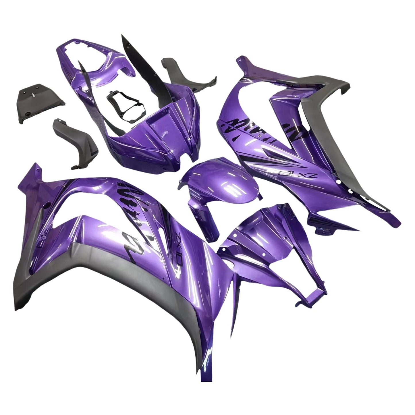 2011-2015 Kawasaki ZX10R Fairing Kit Bodywork Plastic ABS