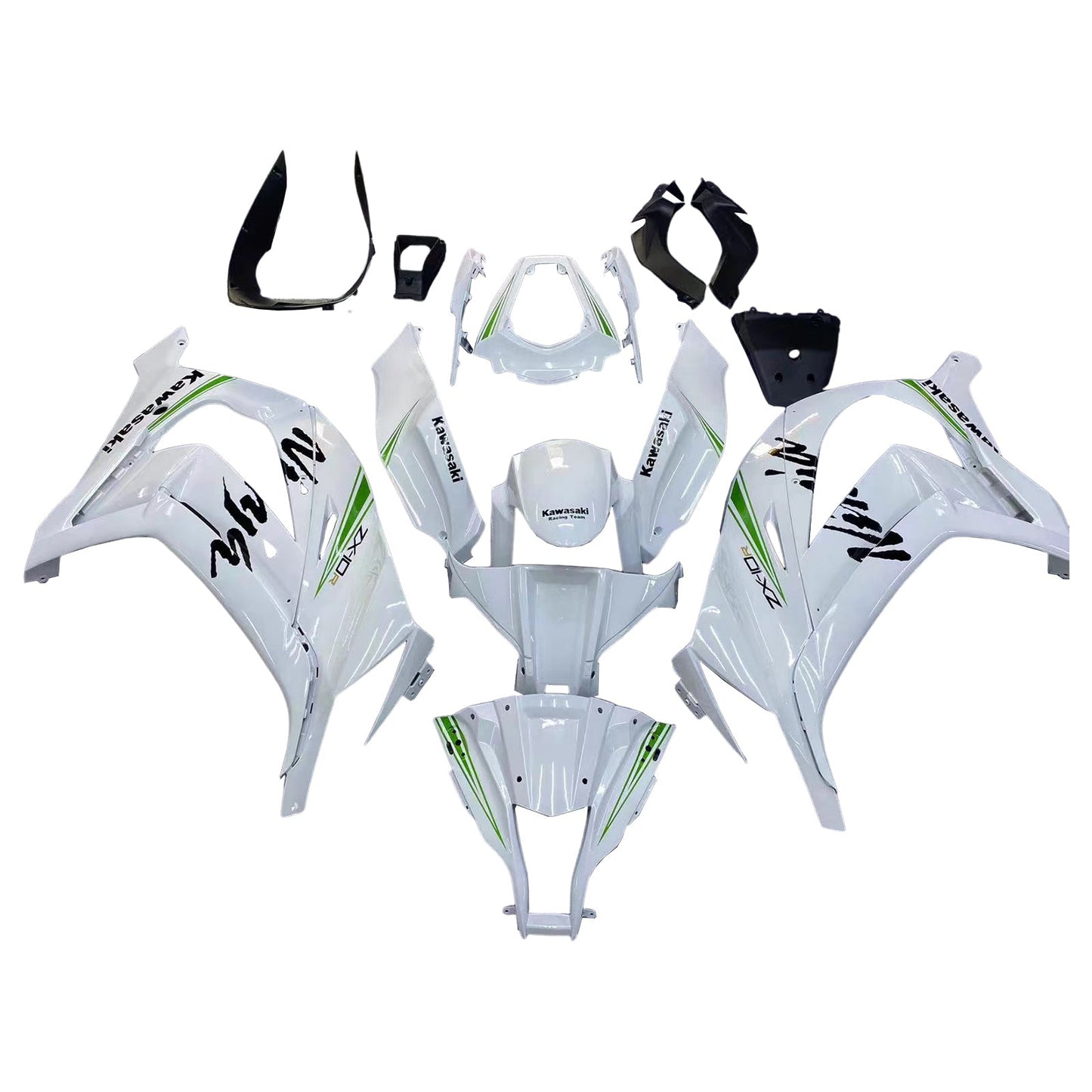 2011-2015 Kawasaki ZX10R Fairing Kit Bodywork Plastic ABS