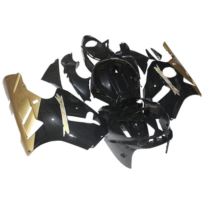 2002-2005 Fairings Kawasaki ZX12R Ninja Black & Gold ZX12R Generic