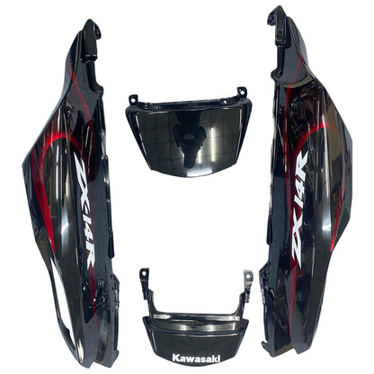 2006-2011 Fairings Kawasaki ZX14R Black & Red Flame Ninja  Generic