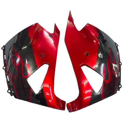 2006-2011 Fairings Kawasaki ZX14R Black & Red Flame Ninja  Generic