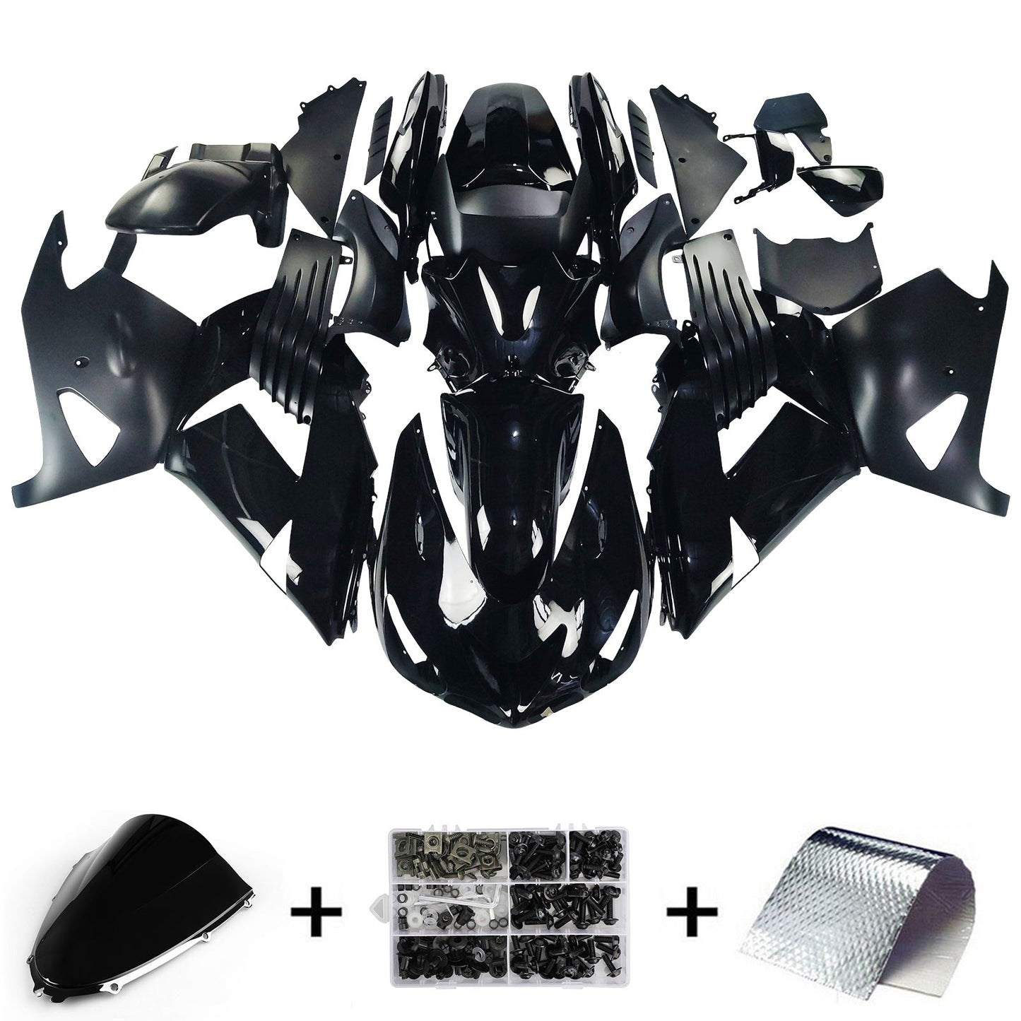 2006-2011 Kawasaki ZX14R Fairing Kit Bodywork Plastic ABS