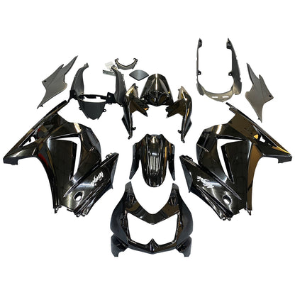 2008-2012 Fairings Kawasaki ZX250R EX250 Black Ninja ZX250  Generic