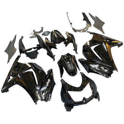 2008-2012 Fairings Kawasaki ZX250R EX250 Black Ninja ZX250  Generic