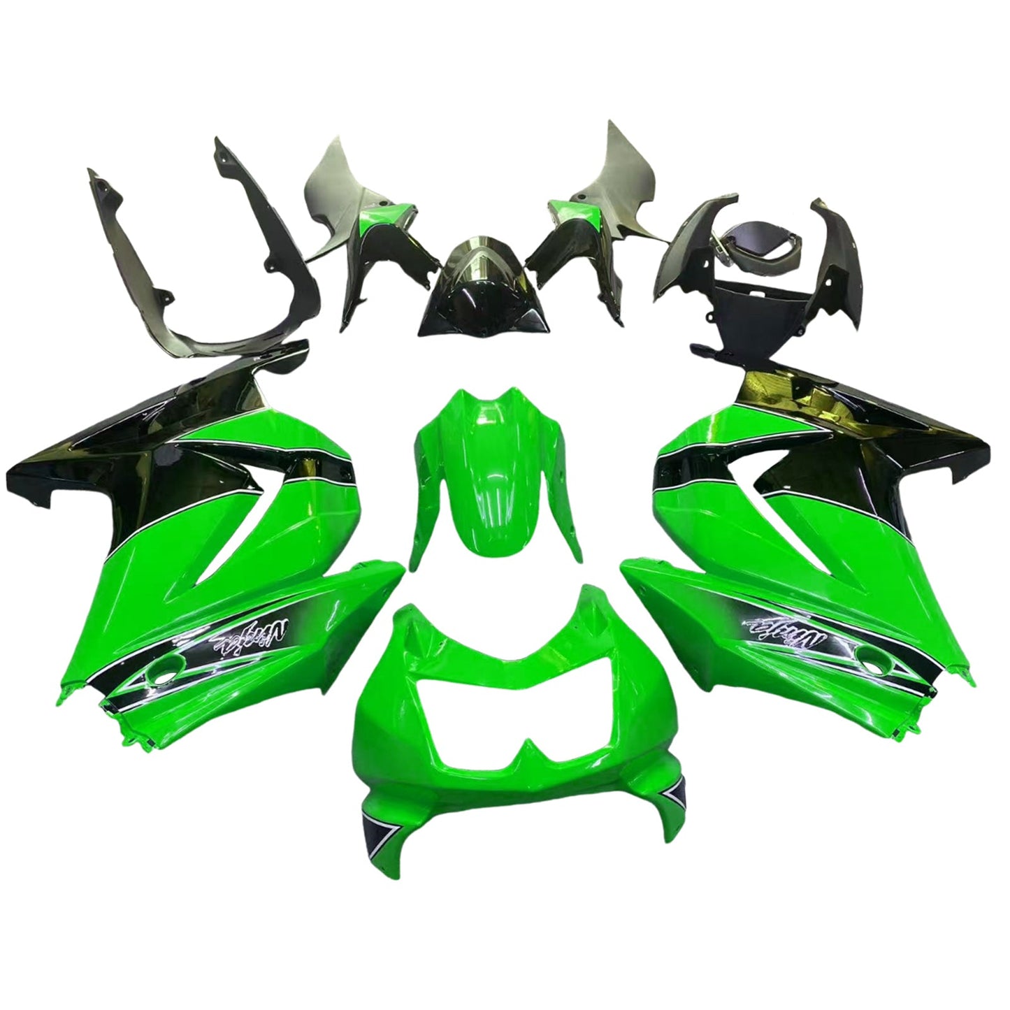 2008-2012 Kawasaki EX250/Ninja250R Fairing Kit Bodywork Plastic ABS