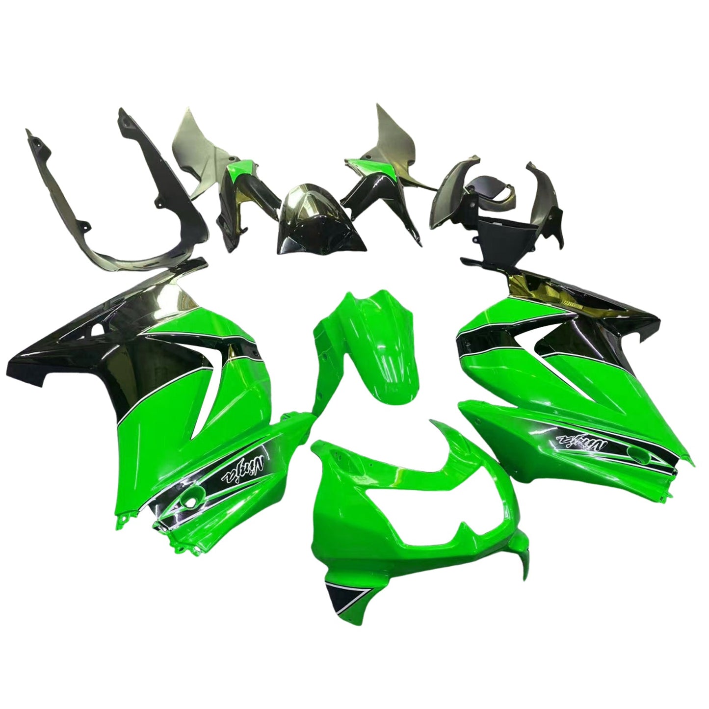 2008-2012 Kawasaki EX250/Ninja250R Fairing Kit Bodywork Plastic ABS