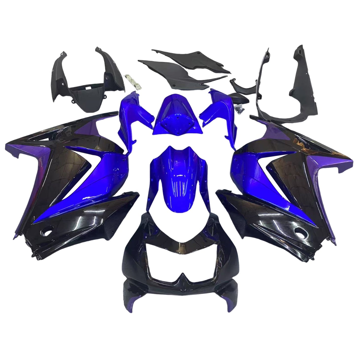 2008-2012 Kawasaki EX250/Ninja250R Fairing Kit Bodywork Plastic ABS
