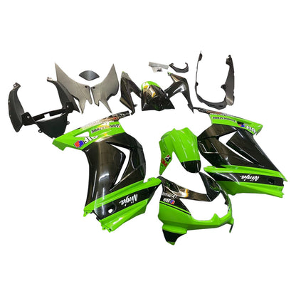 2008-2012 Kawasaki EX250 Ninja250R Fairing Kit Bodywork Plastic ABS