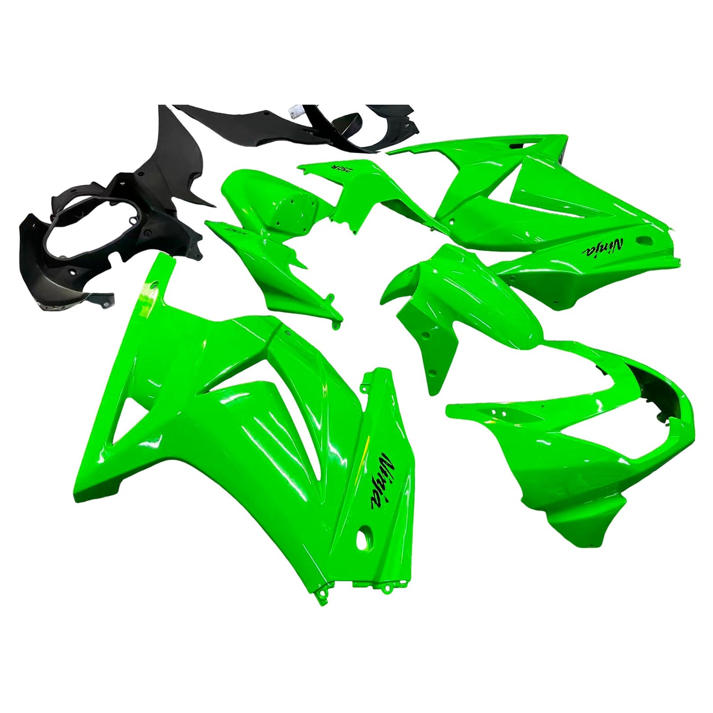 2008-2012  Kawasaki EX250 Ninja250R Fairing Kit Bodywork Plastic ABS