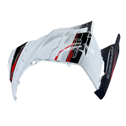 2013-2024 Fairings Plastics Kawasaki Ninja 300R EX300R White Art Ninja  Generic