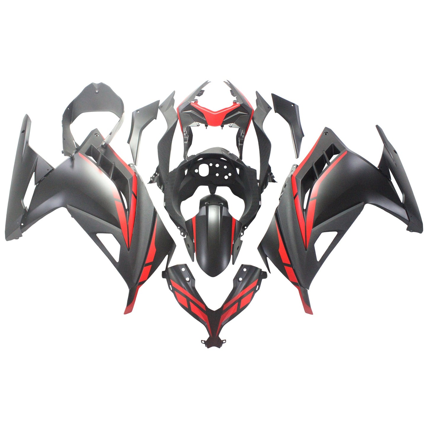 2013-2024 Kawasaki EX300 Ninja300 Fairing Kit Bodywork Plastic ABS