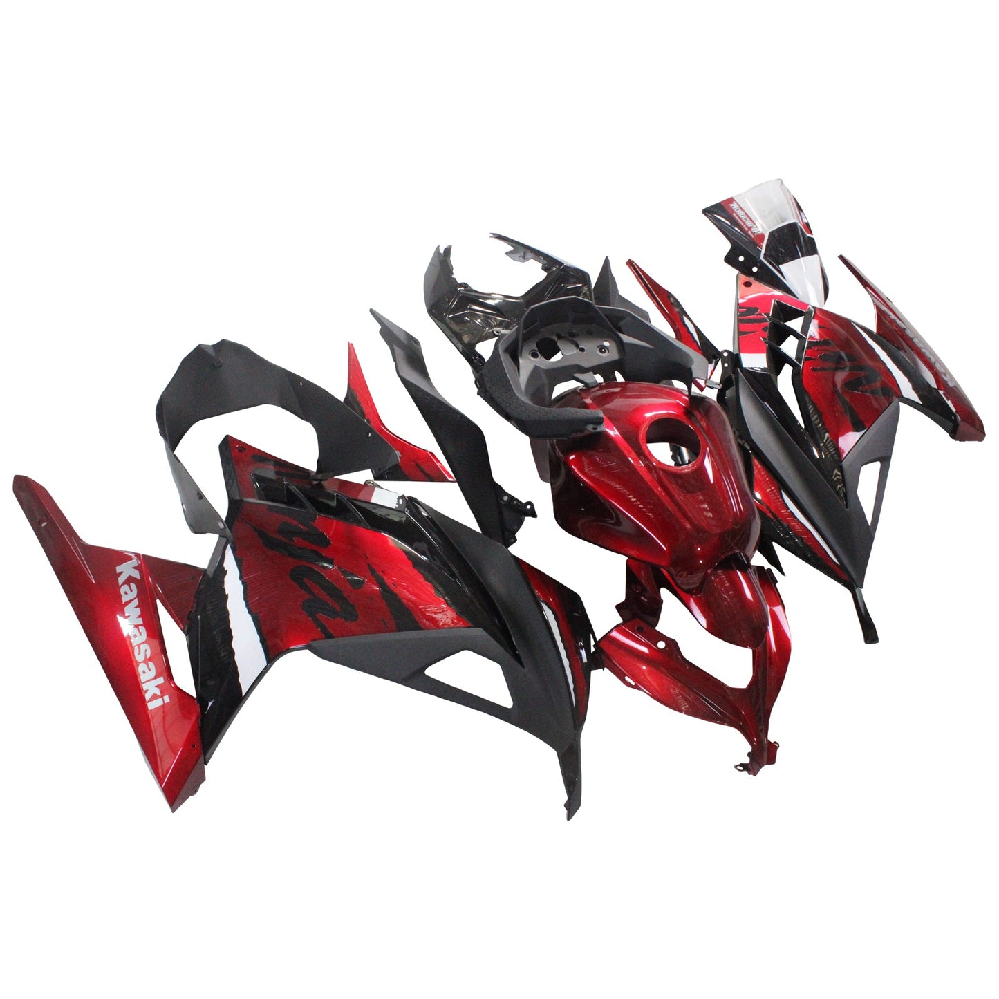 2013-2024 Kawasaki EX300 Ninja300 Fairing Kit Bodywork Plastic ABS