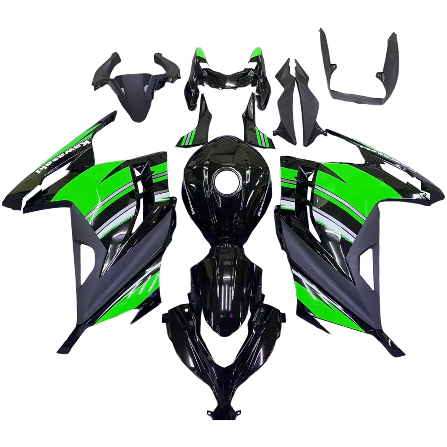 2013-2024 Kawasaki EX300 Ninja300 Fairing Kit Bodywork Plastic ABS