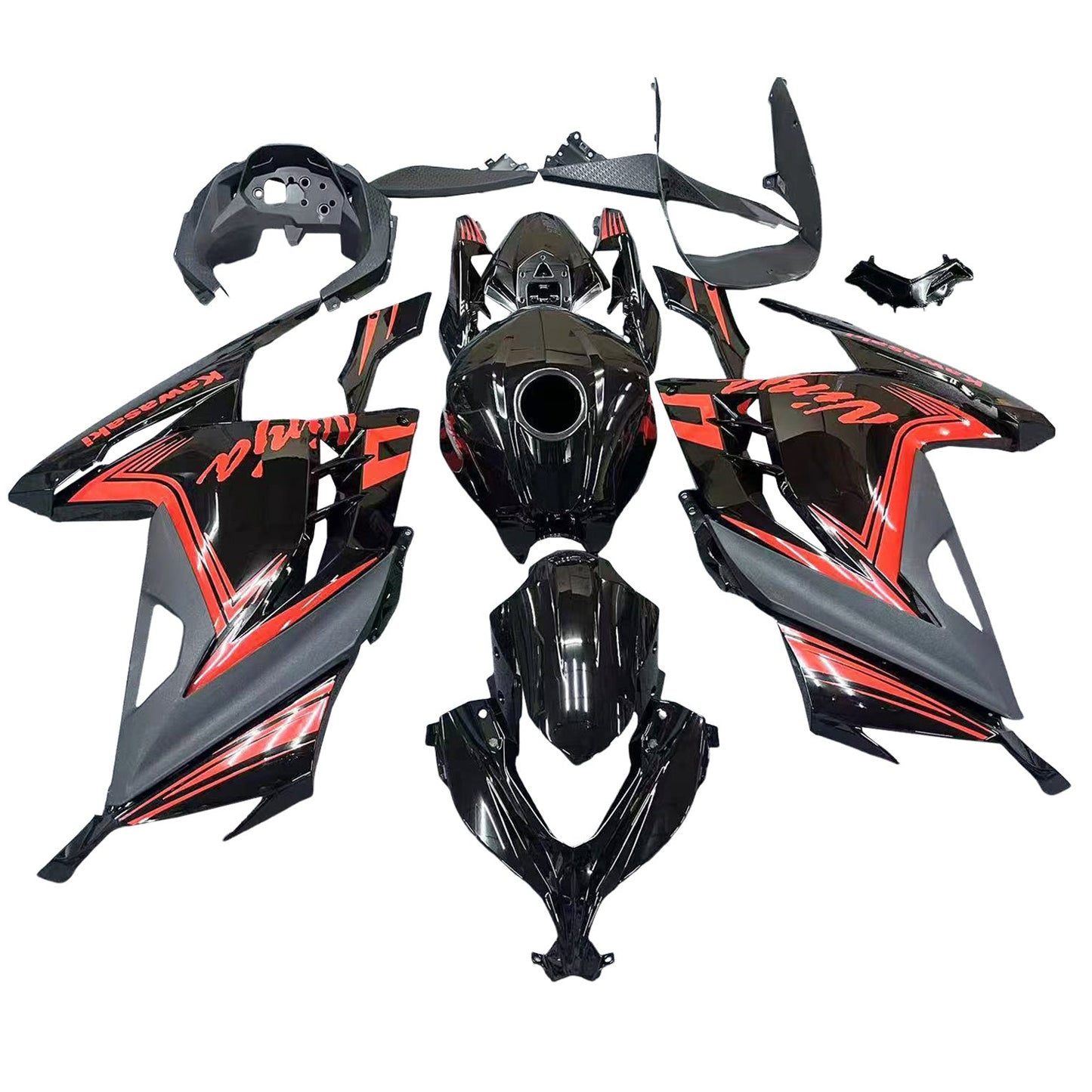 2013-2024 Kawasaki EX300 Ninja300 Fairing Kit Bodywork Plastic ABS