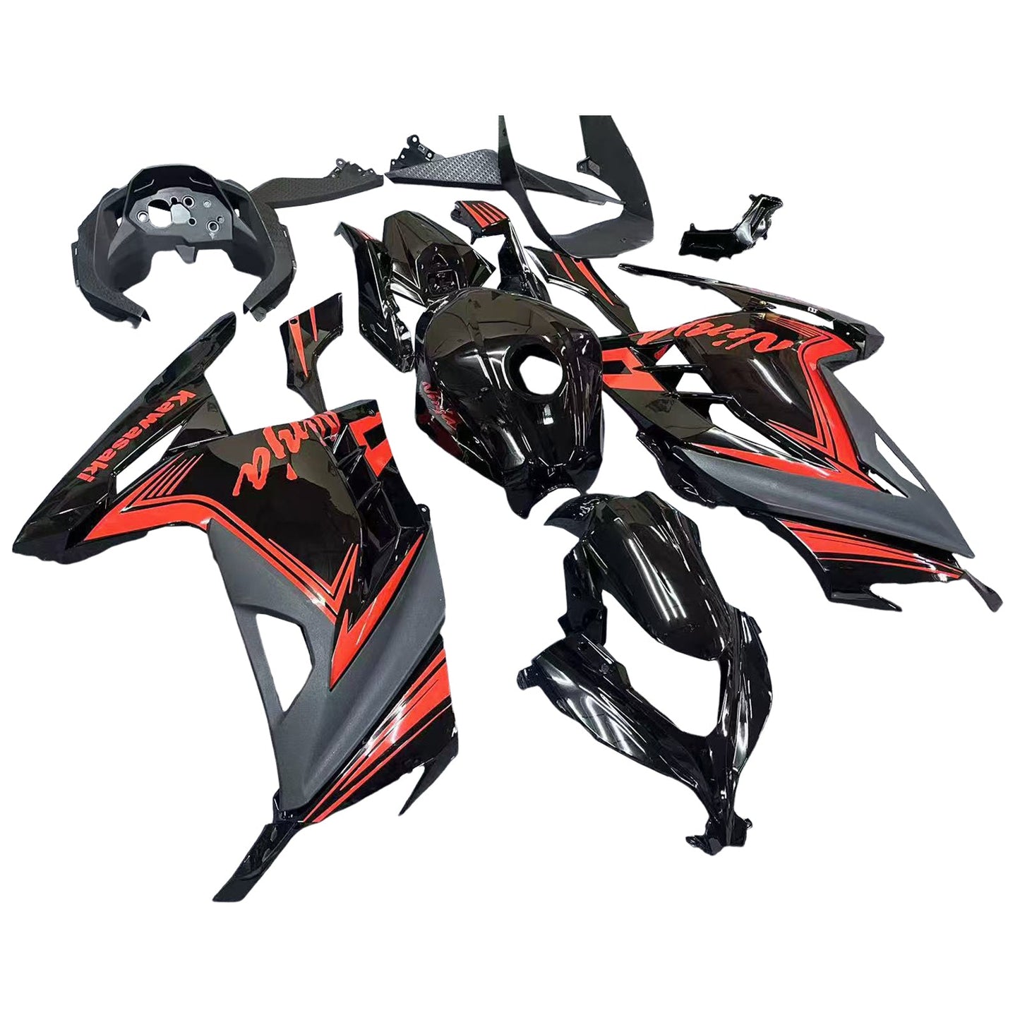 2013-2024 Kawasaki EX300 Ninja300 Fairing Kit Bodywork Plastic ABS