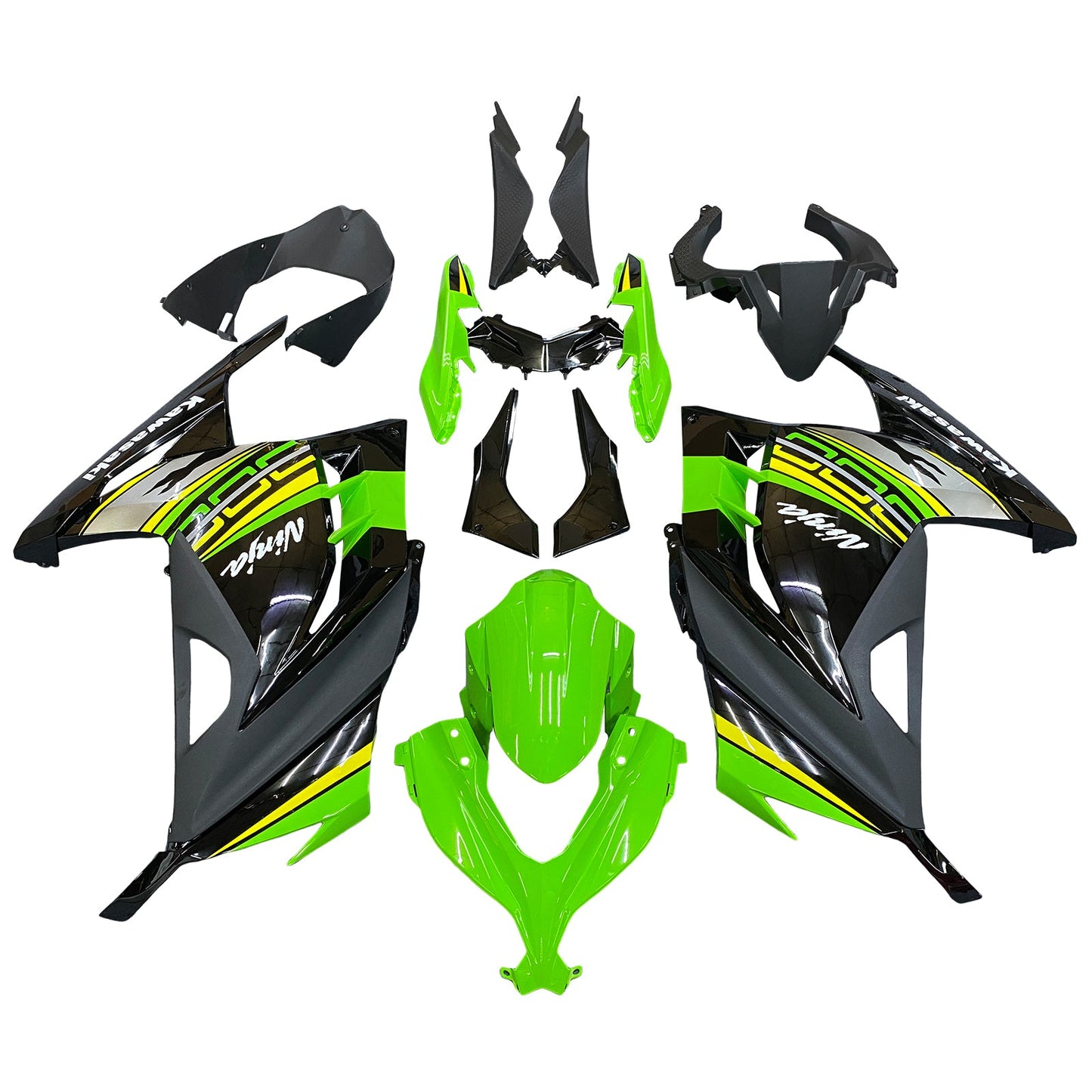 2013-2024 Kawasaki EX300 Ninja300 Fairing Kit Bodywork Plastic ABS