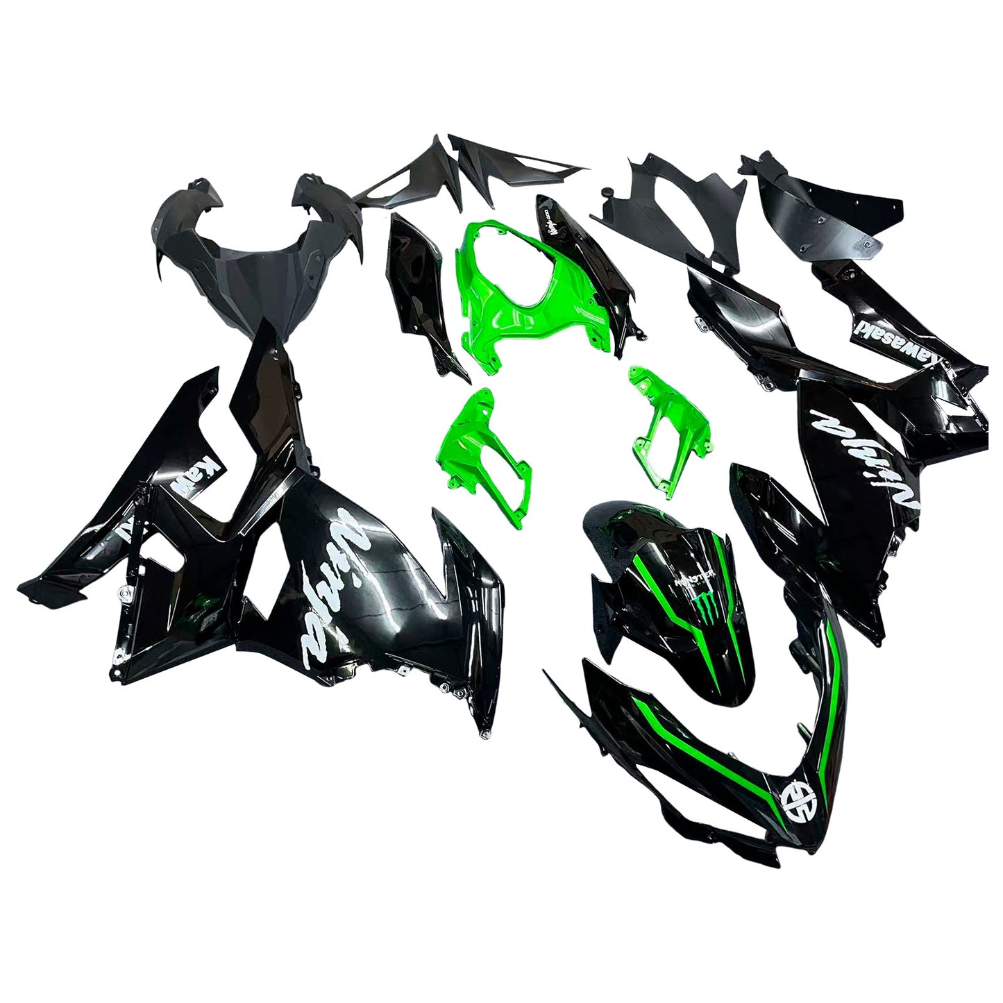 2018-2024 Kawasaki EX400/Ninja400 Fairing Kit Bodywork Plastic ABS