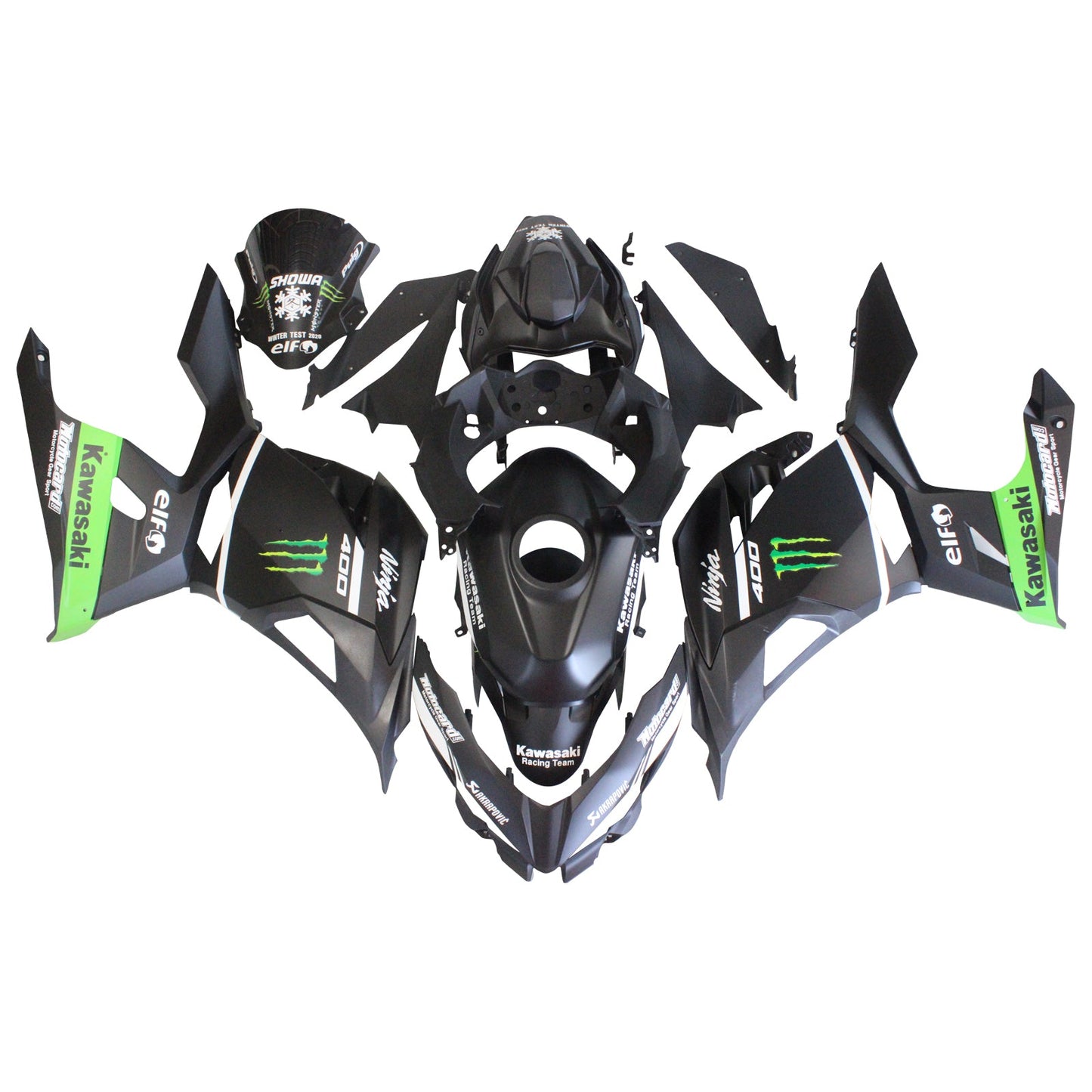 2018-2024 Kawasaki EX400/Ninja400 Fairing Kit